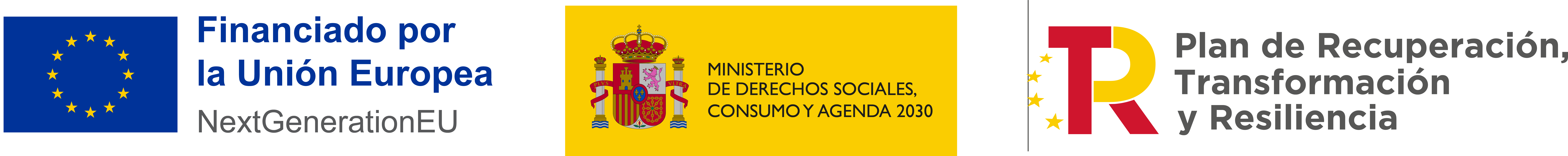 Logo Ministerio de Derechos Sociales, Consumo y Agenda 2030